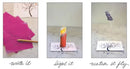 Flying Prayer and Flying Wish Paper plus Tumbled Stone in Drawstring Pouch