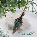 Gemstones with Copper in Orgonite Pendulum FB1853 💦