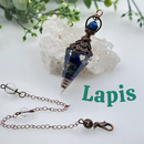 Gemstones with Copper in Orgonite Pendulum FB1853 💦