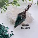 Gemstones with Copper in Orgonite Pendulum FB1853 💦