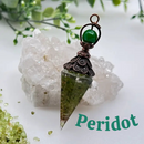 Gemstones with Copper in Orgonite Pendulum FB1853 💦