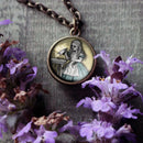 Alice "Drink Me" Glass Cabochon Double Sided Necklace FB2602 ๐ฆ