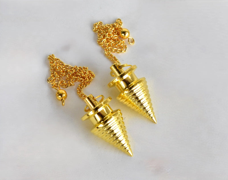 Brass and Copper Pendulums, Choose From Ball or Cone design FB1719 🔥