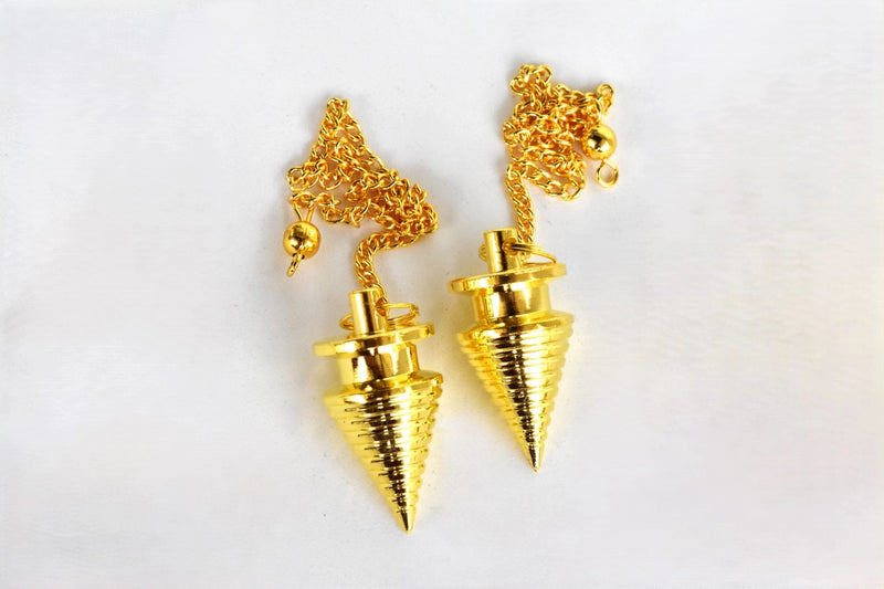 Brass and Copper Pendulums, Choose From Ball or Cone design FB1719 🔥