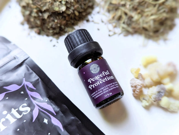 Sacred Spirits Ritual Kit, herbs, oil blend, booklet FB3310 🌱
