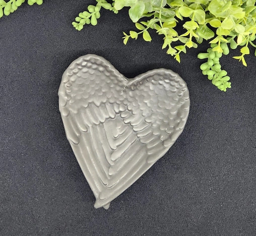 Shungite Angel Wing Plate/Bowl FB3392 💜