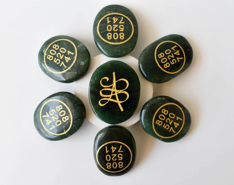 Zibu Stone Green Jade FB3347 🌼