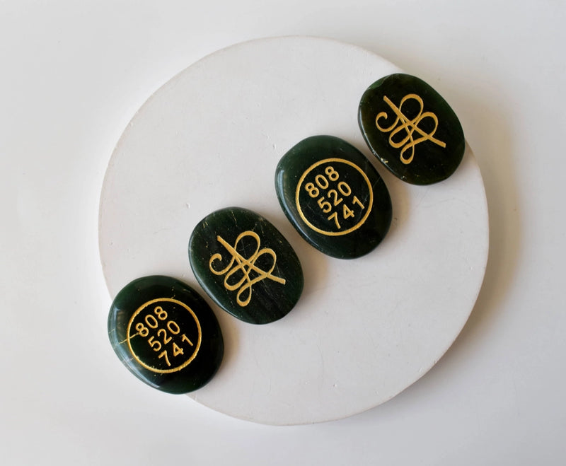 Zibu Stone Green Jade FB3347 🌼
