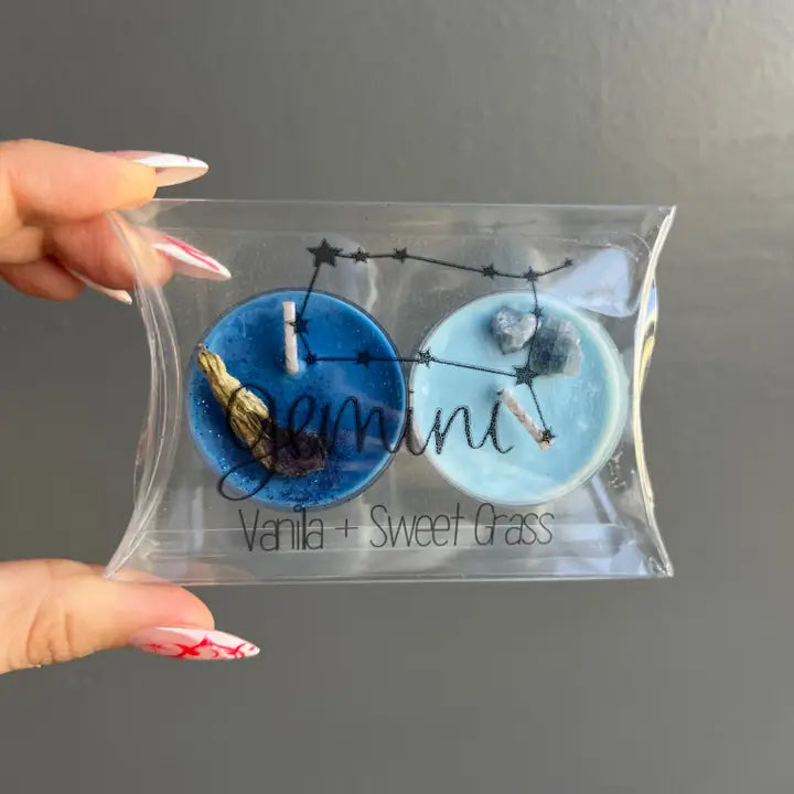 Zodiac Soy Tealight Candle Set of 2 FB2752 ♏️