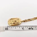 Zodiac Gold Plated Constellation Necklaces with CZ FB3458 π