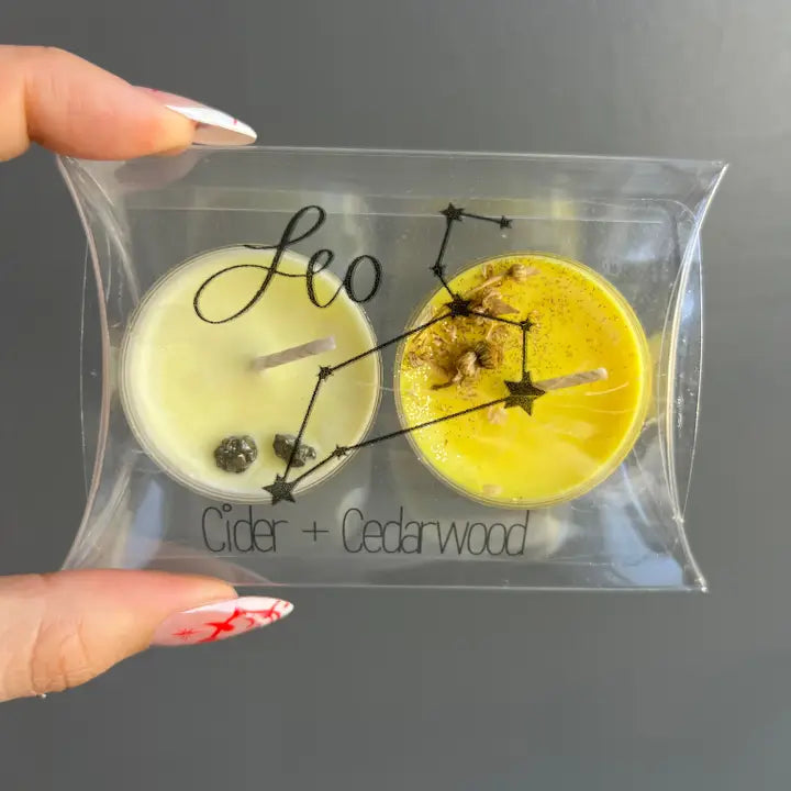 Zodiac Soy Tealight Candle Set of 2 FB2752 ♏️