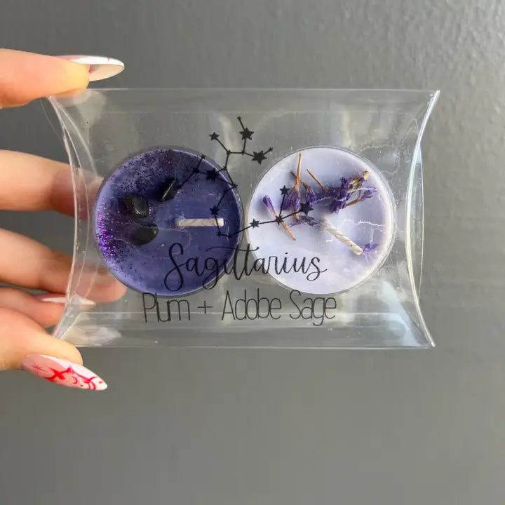 Zodiac Soy Tealight Candle Set of 2 FB2752 ♏️
