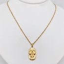 Zodiac Gold Plated Constellation Necklaces with CZ FB3458 π
