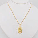 Zodiac Gold Plated Constellation Necklaces with CZ FB3458 π