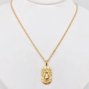 Zodiac Gold Plated Constellation Necklaces with CZ FB3458 π