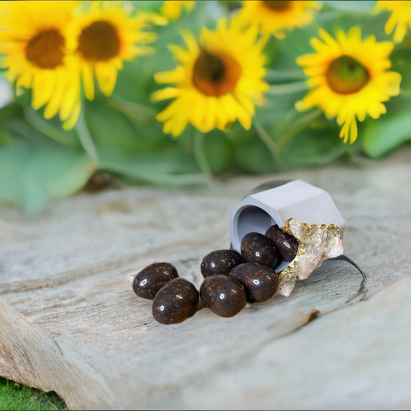 Mini Jasper Eggs for grounding, strength, courage and endurance FB1923