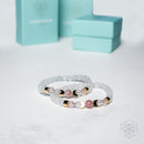Rose Quartz and Moonstone Fertility Bracelet CI429N 💖