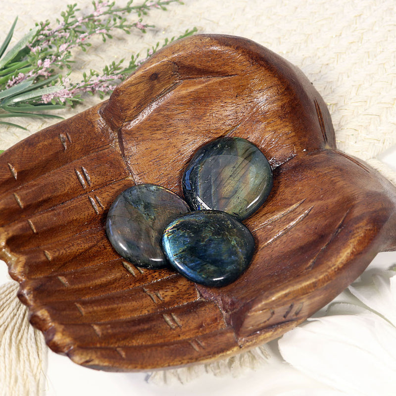 Labradorite Soothing Stones are the Stone of Magic, prophetic dreams, guidance FB2520