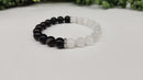 Shungite & Selenite Power / Prayer Bracelet, for Protection - Intention Collection FB3393 🦚