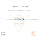 Twisted Silk Cord & Gemstone Bracelets, Reiki Charged FB3155 🌸