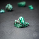 The Heart-Healing Malachite Ring CI355 💚