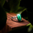 The Heart-Healing Malachite Ring CI355 💚