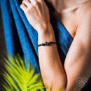 Tiger Eye & Black Agate Stability Bracelet CI154AY 🌸