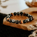 The Triple Protection Bracelet, Large 10mm Beads L06x ➺🪶➺