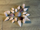 Amethyst or Amethyst Chevron Pear Shape Cabochon FB2884