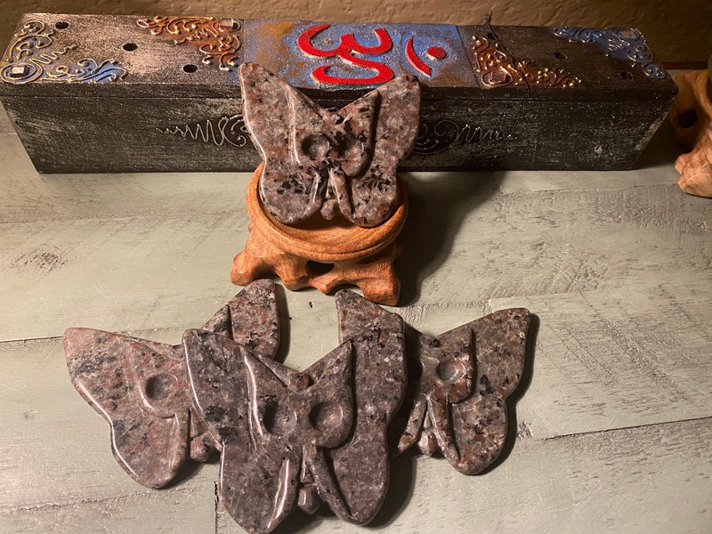 Yooperlite Butterfly Carving, Totem / Spirit Animal FB3123
