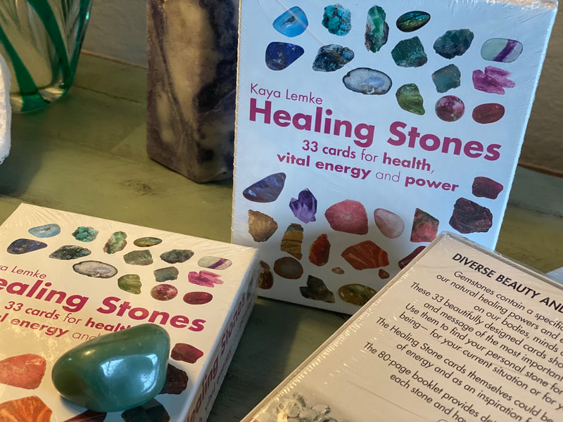 Healing Stones: 33 Cards for Health, Vital Energy and Power