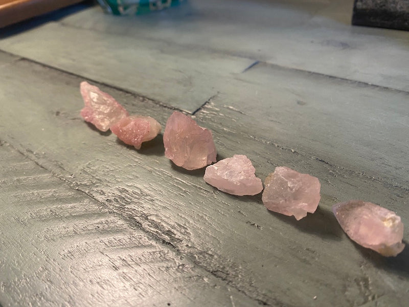 Rose Quartz Natural clusters for love, nurturing, calm and soothing FB3178