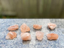 Green, Red, Blue Honey & Orange Calcite Natural rough piece FB1607