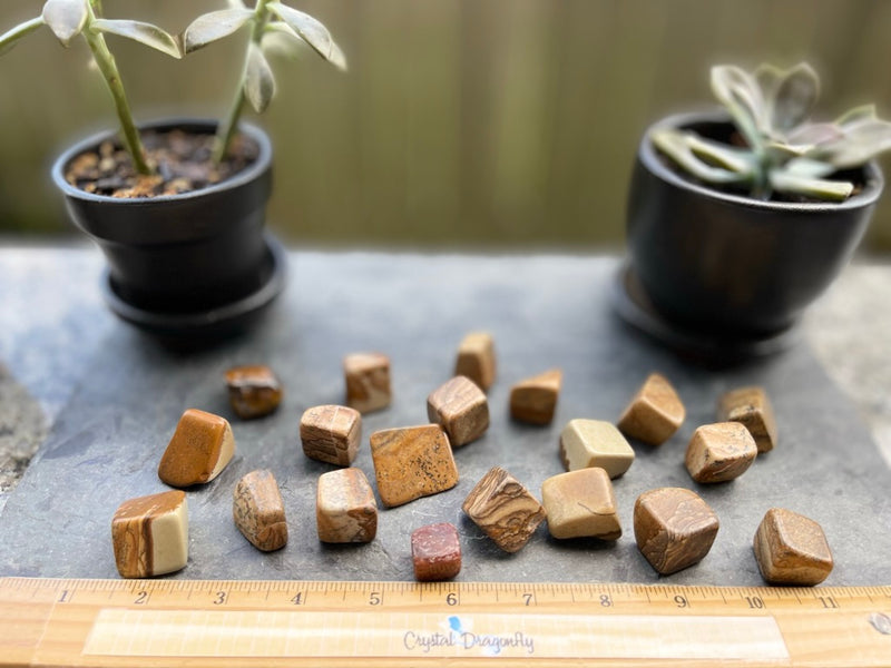 Picture Jasper Cubes, Sacred Geometry FB2819