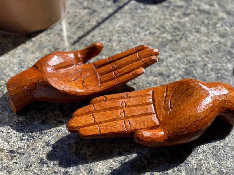 Wood polished Hand, hand-crafted in Bali FB3229