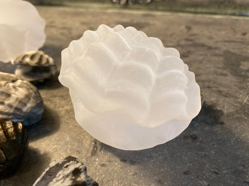 Shell carvings, finely detailed in assorted stones FB2133