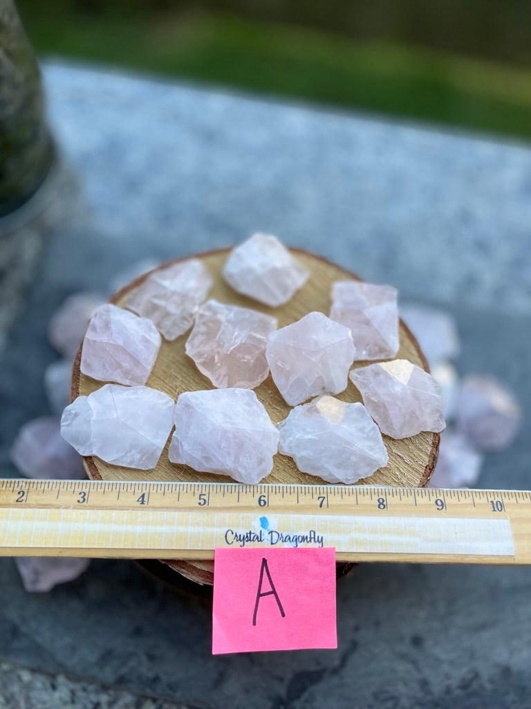 Rose Quartz Polished Free Form Cabochons from Brazil FB2367