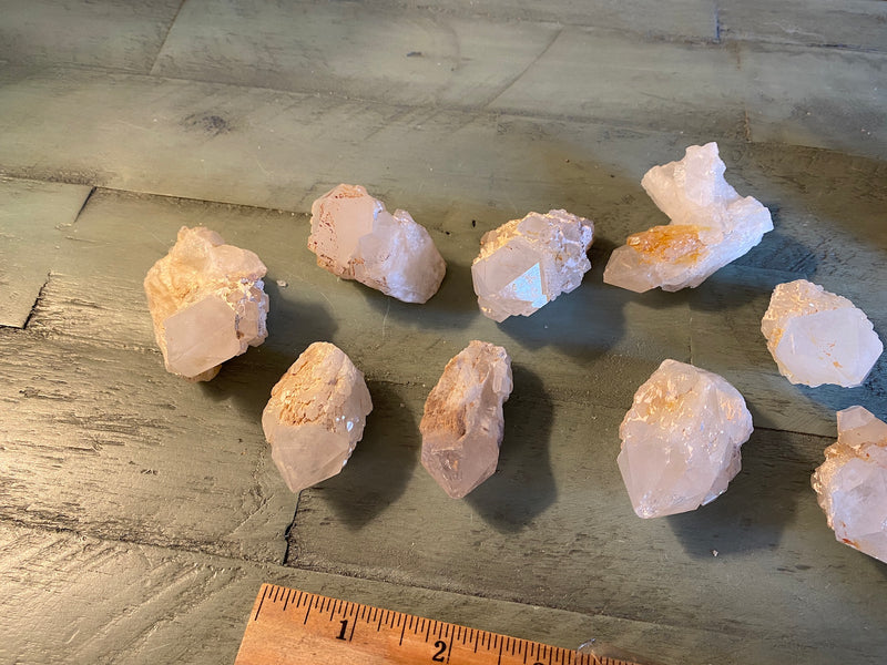 Clear Quartz Clusters - Natural Points FB1592