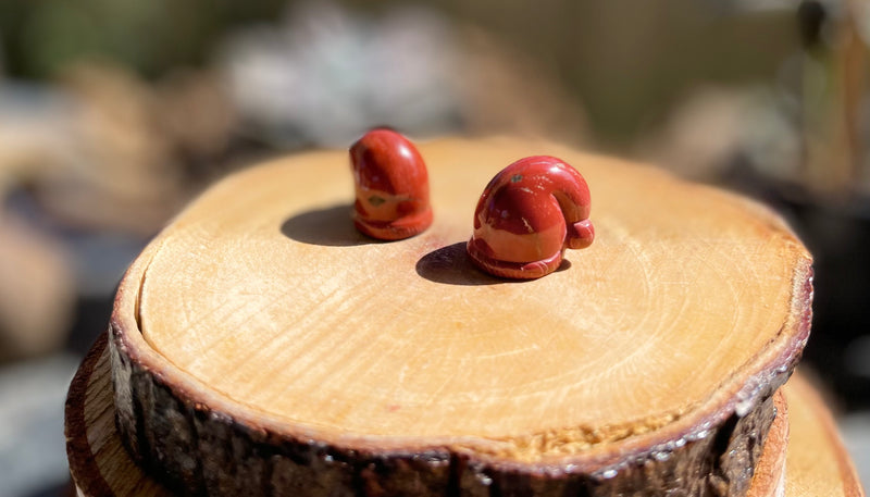 Red Jasper Winter / Santa Hat, Boots or Candy Cane FB2360