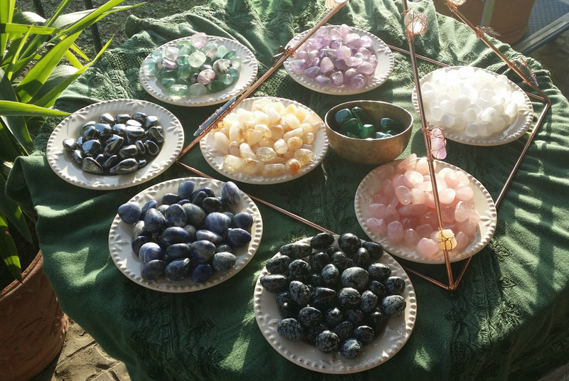 Tumbled Picture Jasper for visions, ideas, grounding and negativity