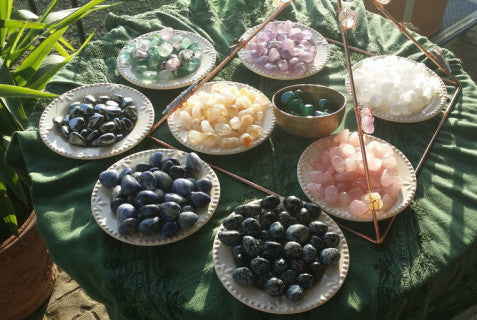 Tumbled Pink Botswana Agate for seeing the full picture and bringing some balance