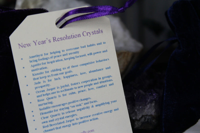 New Year's Resolution Crystal Collection