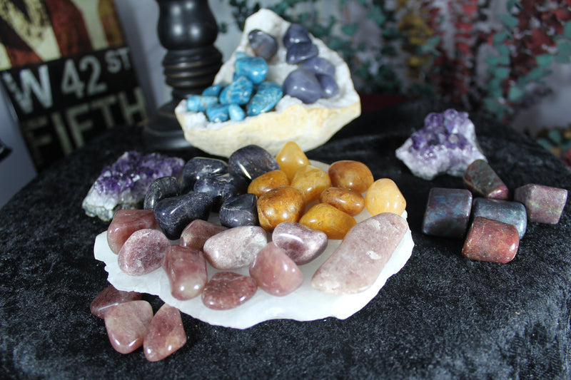 Tumbled Yellow Aventurine for abundance, creativity and centering emotions