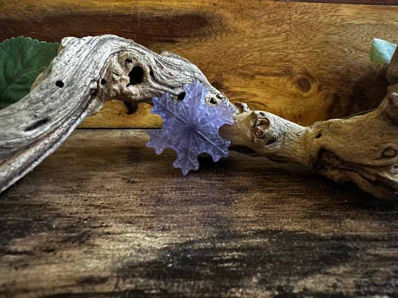 Purple Fluorite Snowflake FB2375