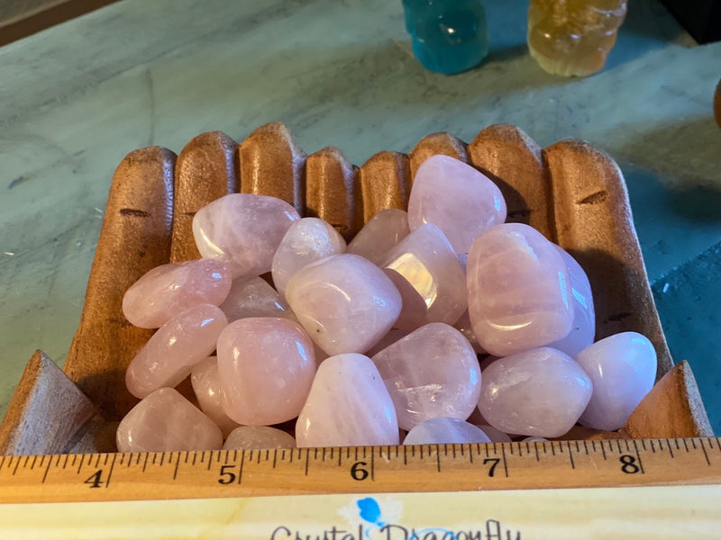 Tumbled Rose Quartz - Comforting, Loving, Calming, Forgiveness, & Stress Reducer