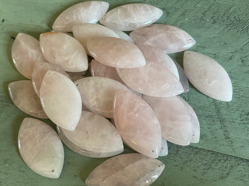 Rose Quartz Pointed Oval Cabochon FB2512