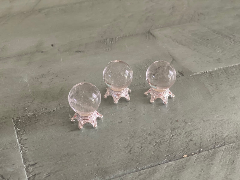 Clear Quartz Sphere from Madagascar FB1161 🪷