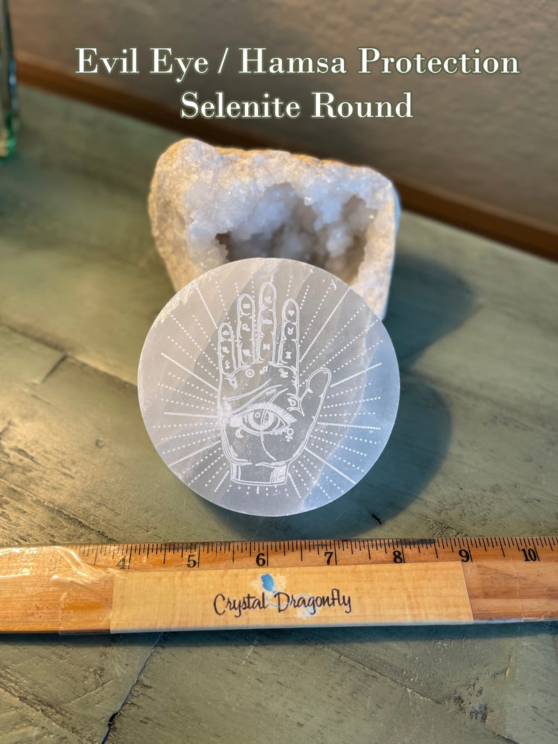 Selenite Thick Etched Display / Charging Plates / Bases FB1553