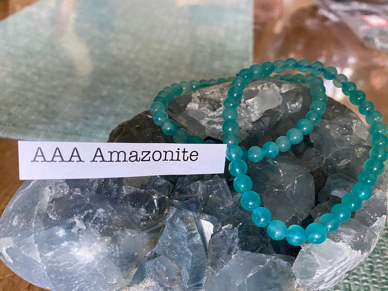 Select Gemstone Power / Prayer Bead Bracelets, Gift Boxed FB2414