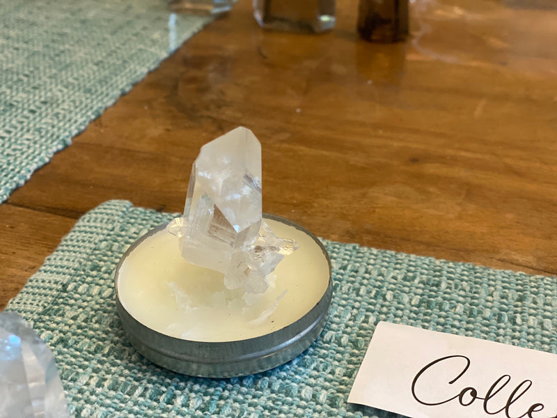 Clear Quartz 💙 AAA Quality 💙 Special Water Clear Natural Points for amplifying energy FB2011